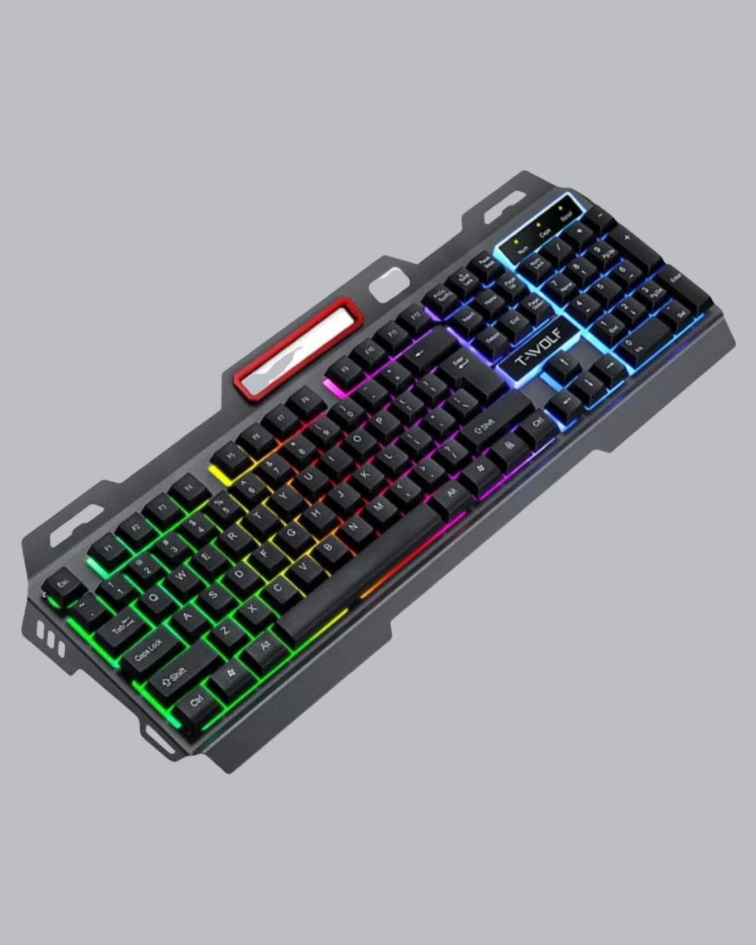 Profesyonel Oyuncu Klavye Mouse Seti – RGB Işıklı, Türkçe Q, DPI Ayarlı, Dayanıklı Gövde - Bayi Depom