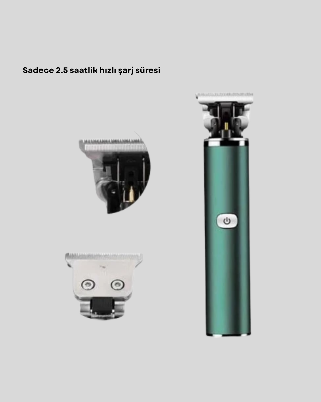 180 Dakika Kullanım Süreli Şarjlı Tıraş Makinesi – Hızlı Şarj, USB Girişli, Yüksek Kapasiteli - Bayi Depom 180 Dakika Kullanım Süreli Şarjlı Tıraş Makinesi – Hızlı Şarj, USB Girişli, Yüksek Kapasiteli - Bayi Depom