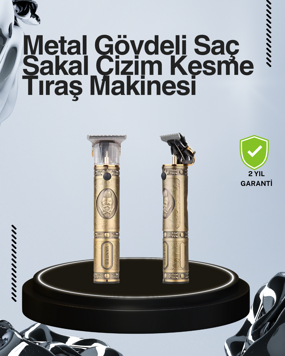 Kompakt Tasarımlı, Uzun Pil Ömürlü Saç Sakal Kesme Makinesi - Bayi Depom Kompakt Tasarımlı, Uzun Pil Ömürlü Saç Sakal Kesme Makinesi - Bayi Depom