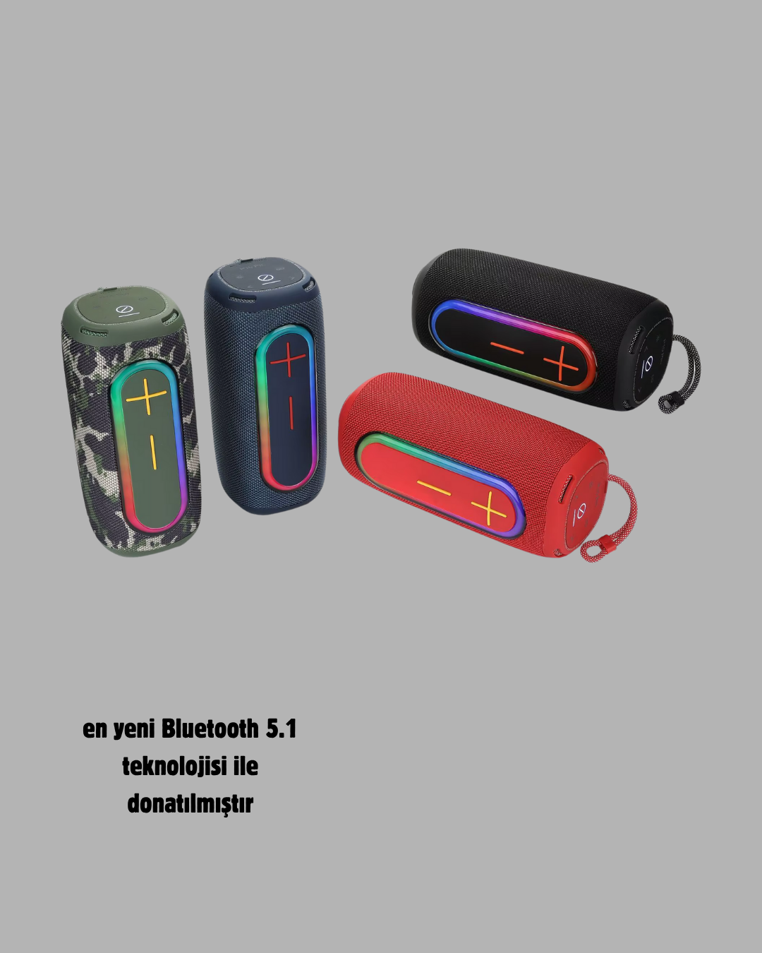 Yeni Nesil Bluetooth 5.1 Hoparlör – Güçlü Ses, Hızlı Bağlantı, Uzun Pil Ömrü - Bayi Depom