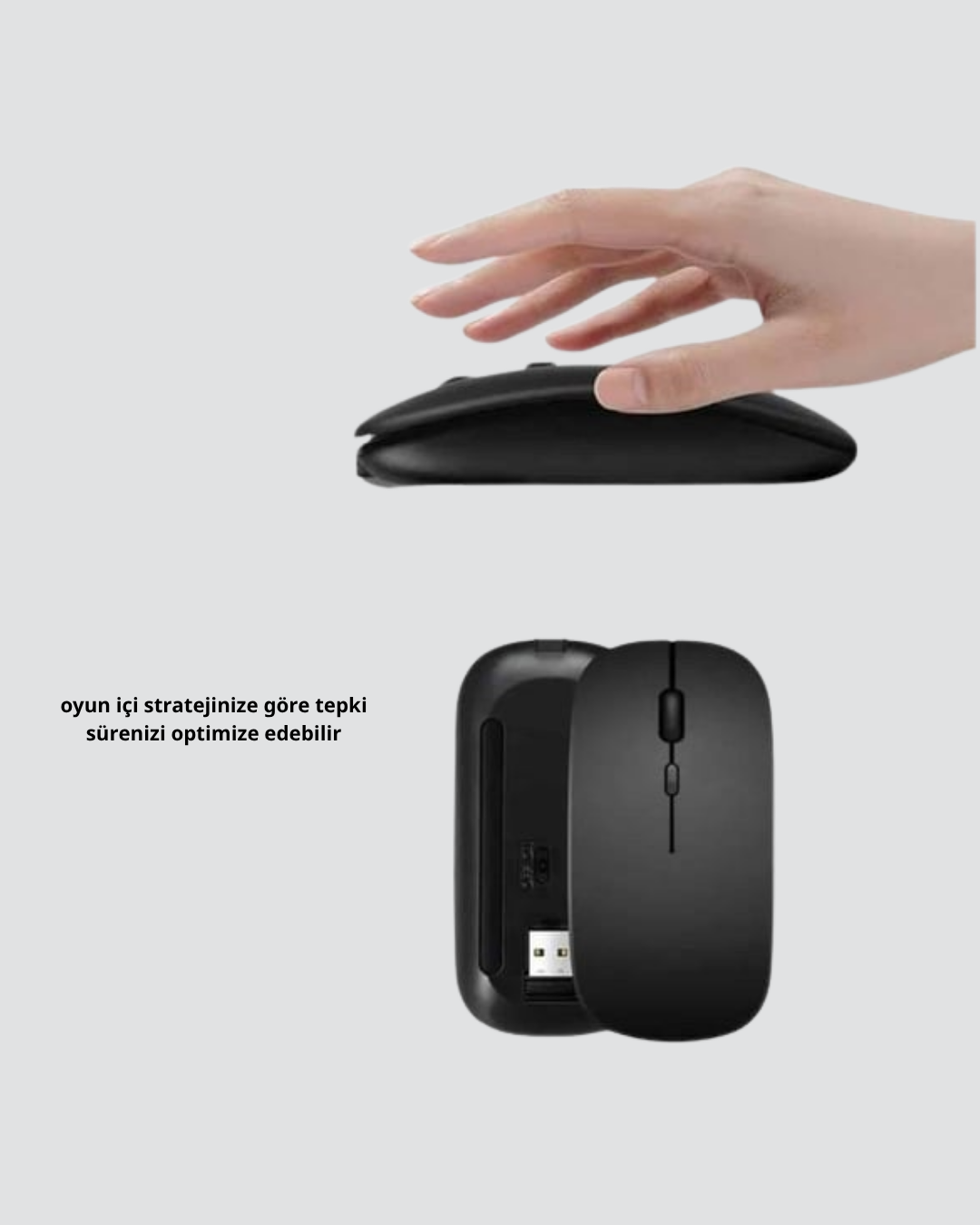 Kablosuz Gaming Mouse – Ayarlanabilir, Ergonomik - Bayi Depom Kablosuz Gaming Mouse – Ayarlanabilir, Ergonomik - Bayi Depom