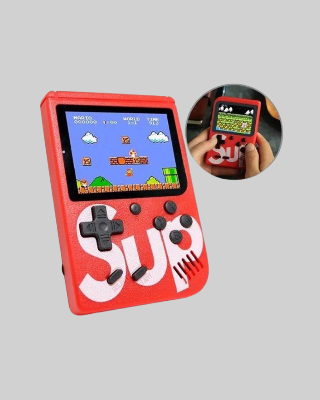 SUP Retro El Konsolu – 500 Oyun, TV Bağlantılı, 3 İnç Ekranlı Şarjlı Mini Atari - Bayi Depom SUP Retro El Konsolu – 500 Oyun, TV Bağlantılı, 3 İnç Ekranlı Şarjlı Mini Atari - Bayi Depom