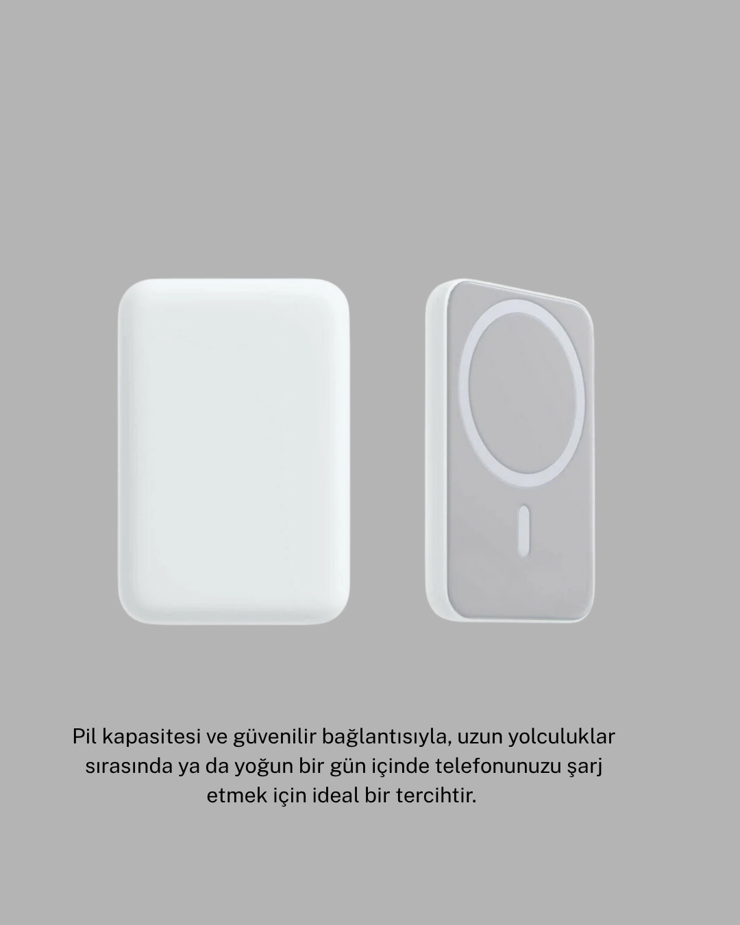 MagSafe Battery Pack Kablosuz Hızlı Şarj, Kompakt ve Taşınabilir Güç Bankası - Bayi Depom MagSafe Battery Pack Kablosuz Hızlı Şarj, Kompakt ve Taşınabilir Güç Bankası - Bayi Depom