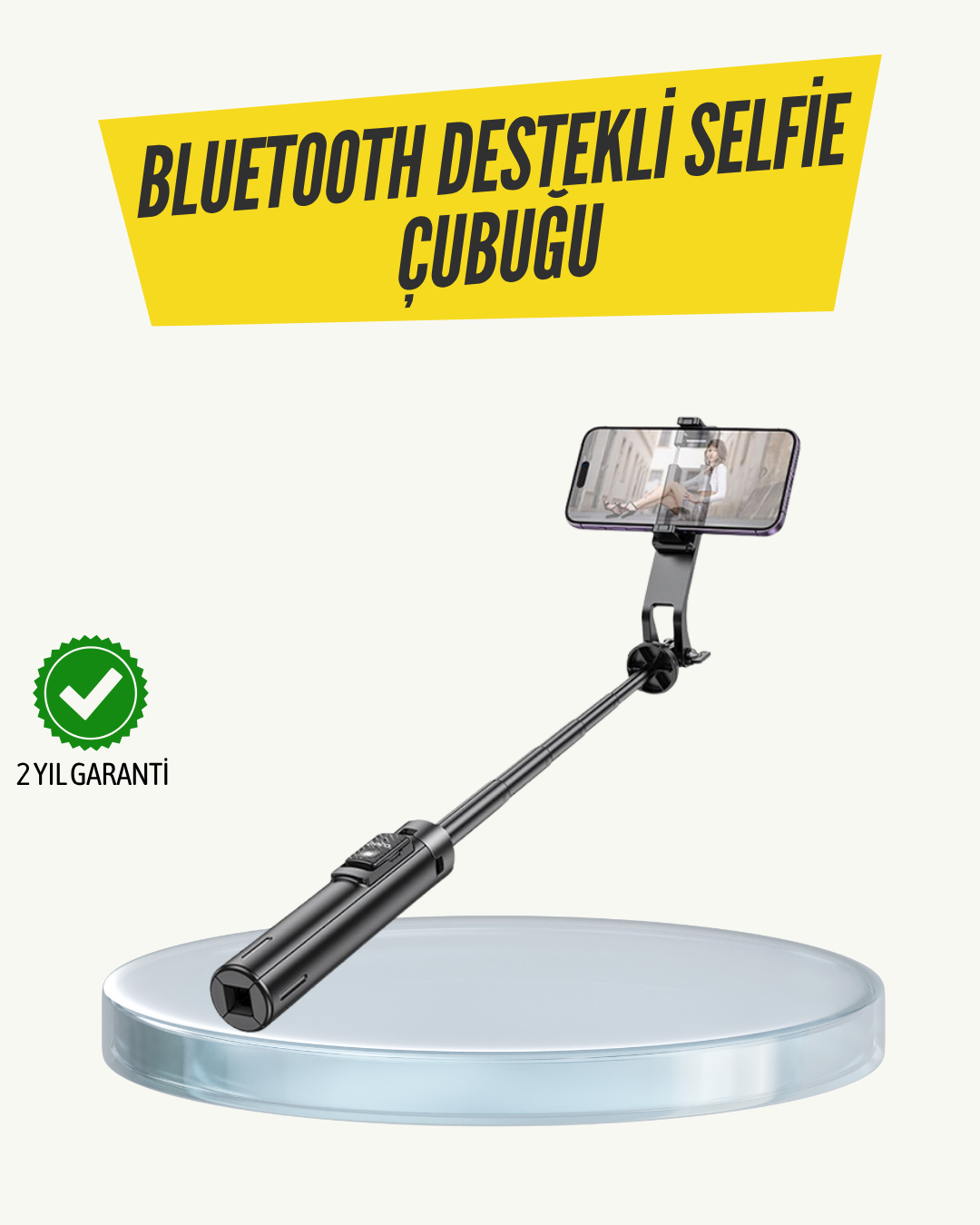 Bluetooth Selfie Çubuğu – Katlanabilir, Uzaktan Kumandalı - Bayi Depom Bluetooth Selfie Çubuğu – Katlanabilir, Uzaktan Kumandalı - Bayi Depom
