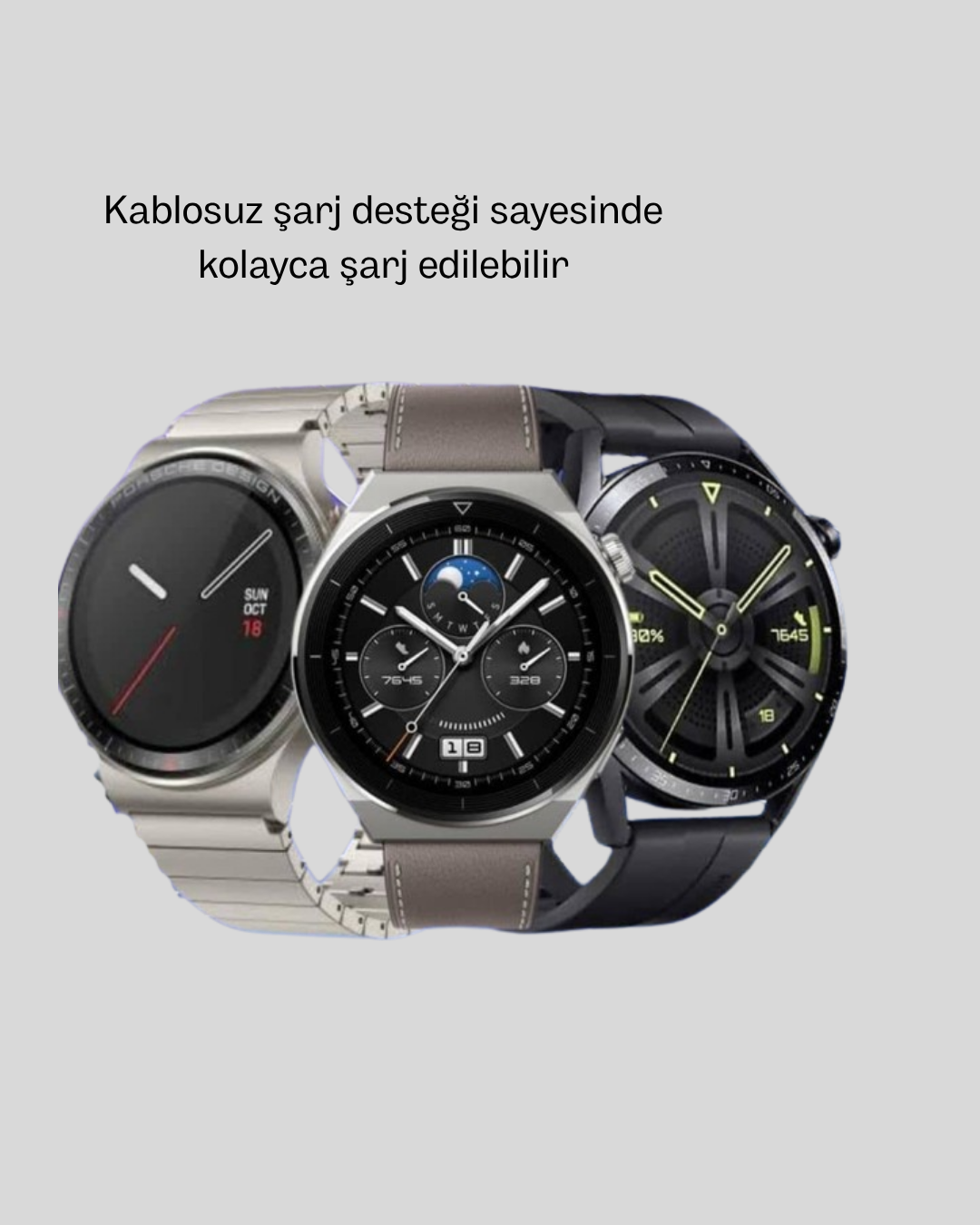 Akıllı Saat NFC – Bluetooth Arama ve Kablosuz Şarj Özellikli - Bayi Depom Akıllı Saat NFC – Bluetooth Arama ve Kablosuz Şarj Özellikli - Bayi Depom