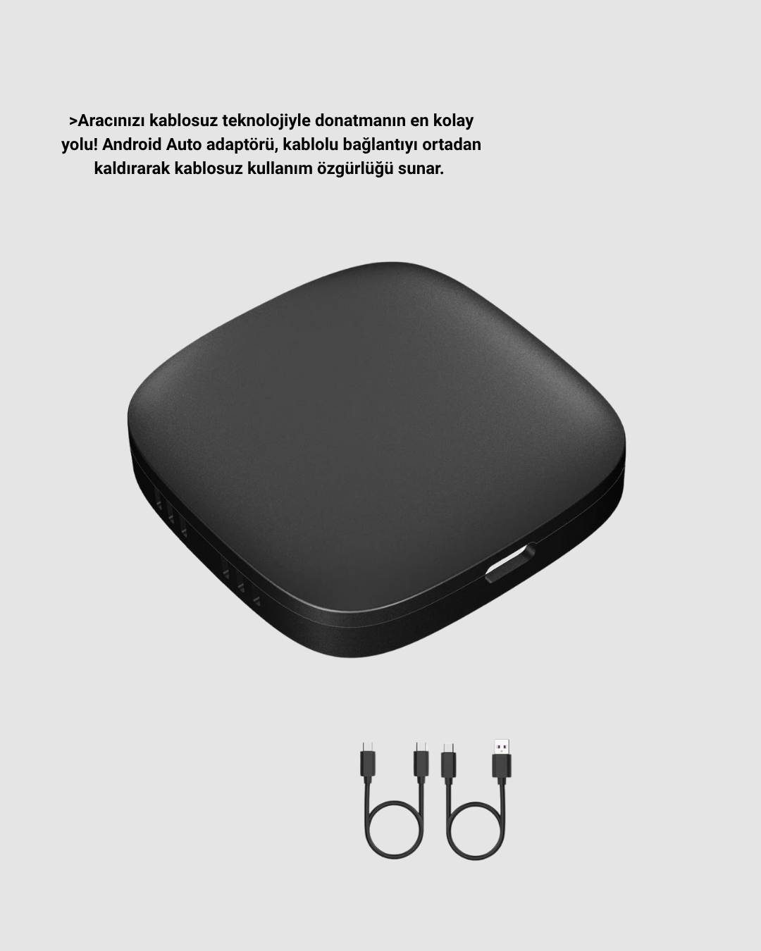 Android Auto Kablosuz Adaptör Bluetooth 5.0 ve 5.8GHz WiFi Destekli Yeni Nesil - Bayi Depom Android Auto Kablosuz Adaptör Bluetooth 5.0 ve 5.8GHz WiFi Destekli Yeni Nesil - Bayi Depom