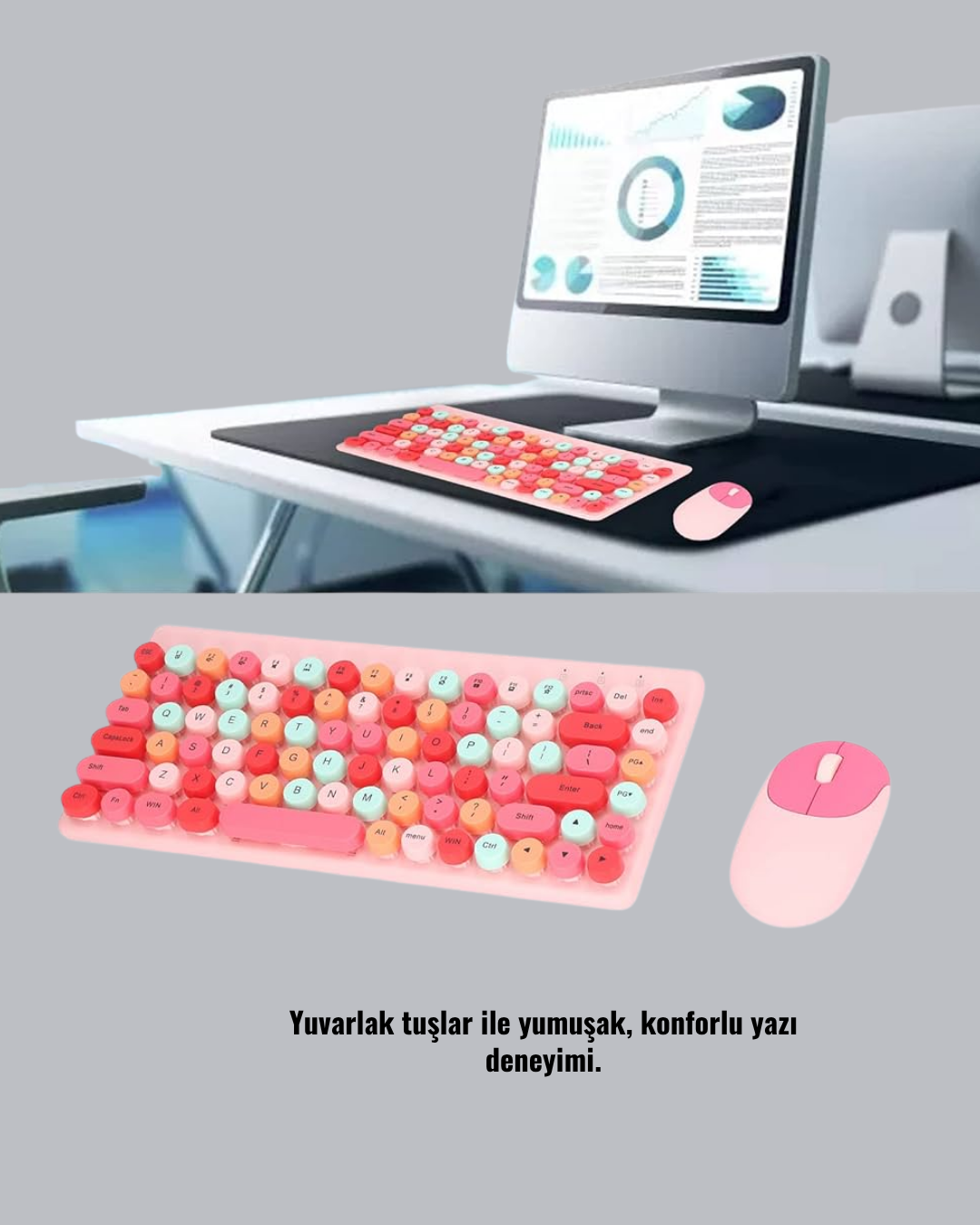 Bluetooth Klavye ve Mouse Seti - Bayi Depom Bluetooth Klavye ve Mouse Seti - Bayi Depom