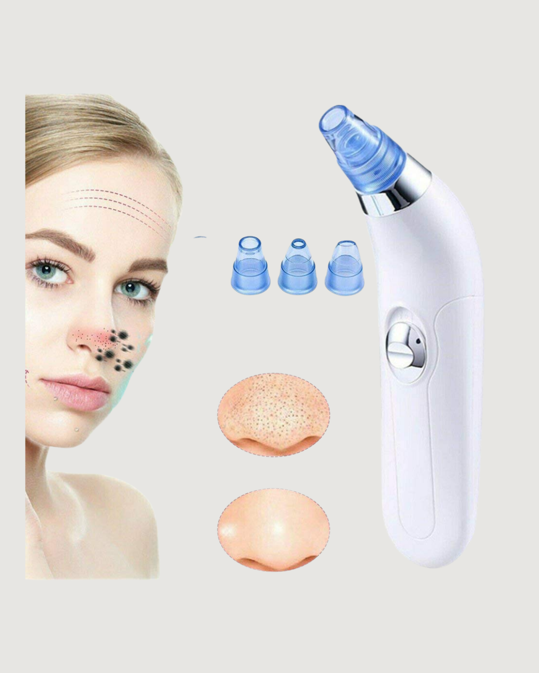 Vakum Teknolojili Siyah Nokta Temizleyici Cihaz – 4 Farklı Başlık ve Derinlemesine Gözenek Temizliği - Bayi Depom Vakum Teknolojili Siyah Nokta Temizleyici Cihaz – 4 Farklı Başlık ve Derinlemesine Gözenek Temizliği - Bayi Depom