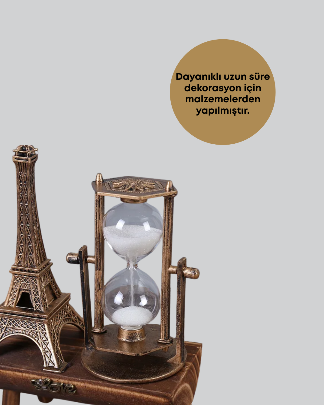 Masa Üstü Ahşap Kum Saati – Dekoratif, Dayanıklı ve Şık - Bayi Depom Masa Üstü Ahşap Kum Saati – Dekoratif, Dayanıklı ve Şık - Bayi Depom
