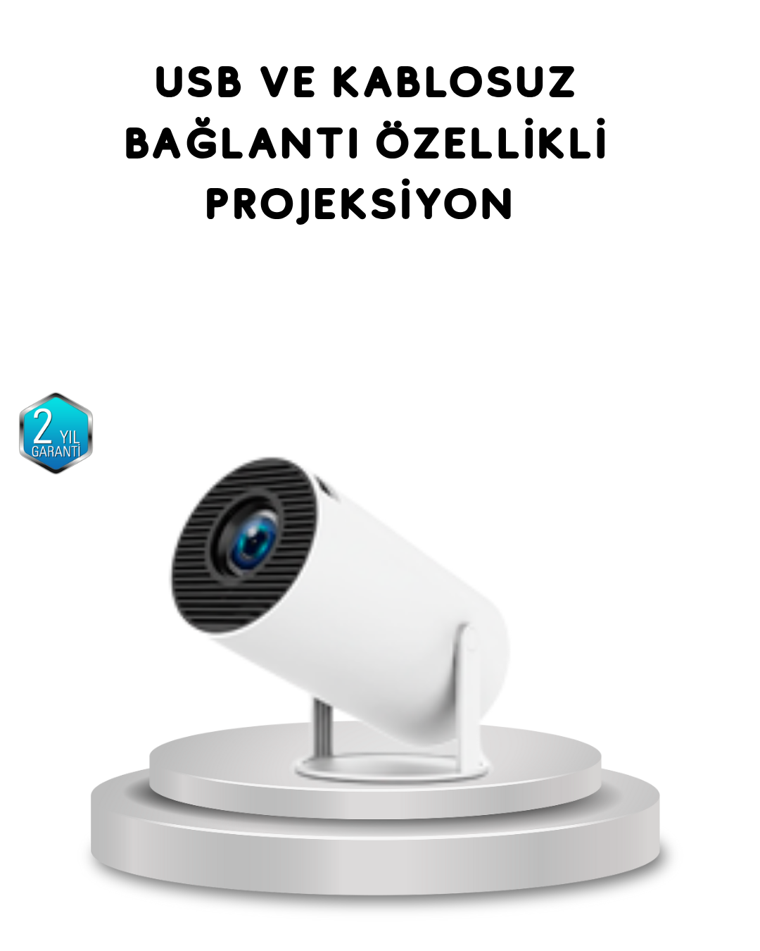 Full HD 4K Uyumlu Projeksiyon Cihazı 130 İnç Geniş Ekran Destekli - Bayi Depom Full HD 4K Uyumlu Projeksiyon Cihazı 130 İnç Geniş Ekran Destekli - Bayi Depom