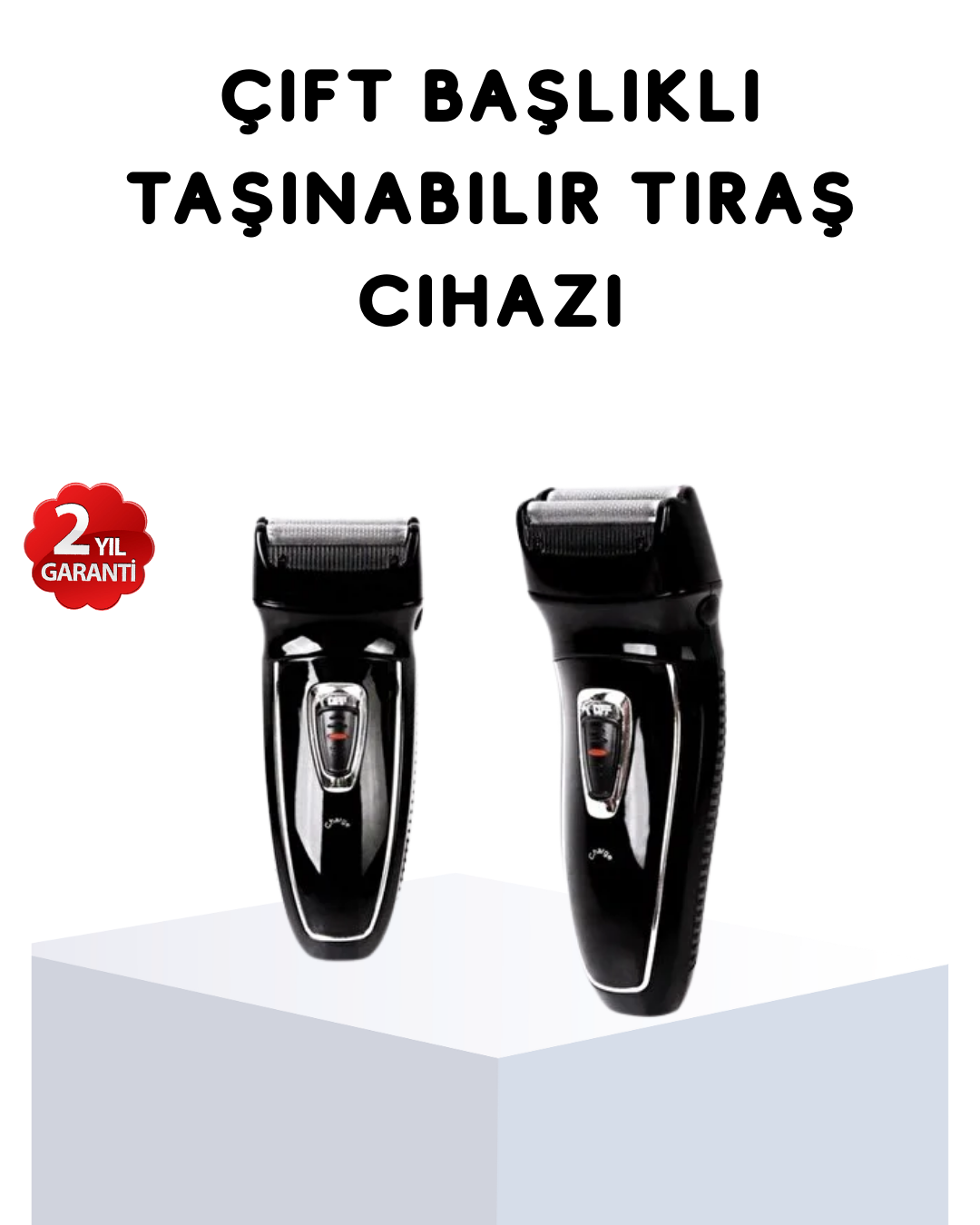 Kablosuz Tıraş Makinesi Çift Başlıklı Kuru Tıraş Folyo Başlık Şarj Göstergeli - Bayi Depom Kablosuz Tıraş Makinesi Çift Başlıklı Kuru Tıraş Folyo Başlık Şarj Göstergeli - Bayi Depom