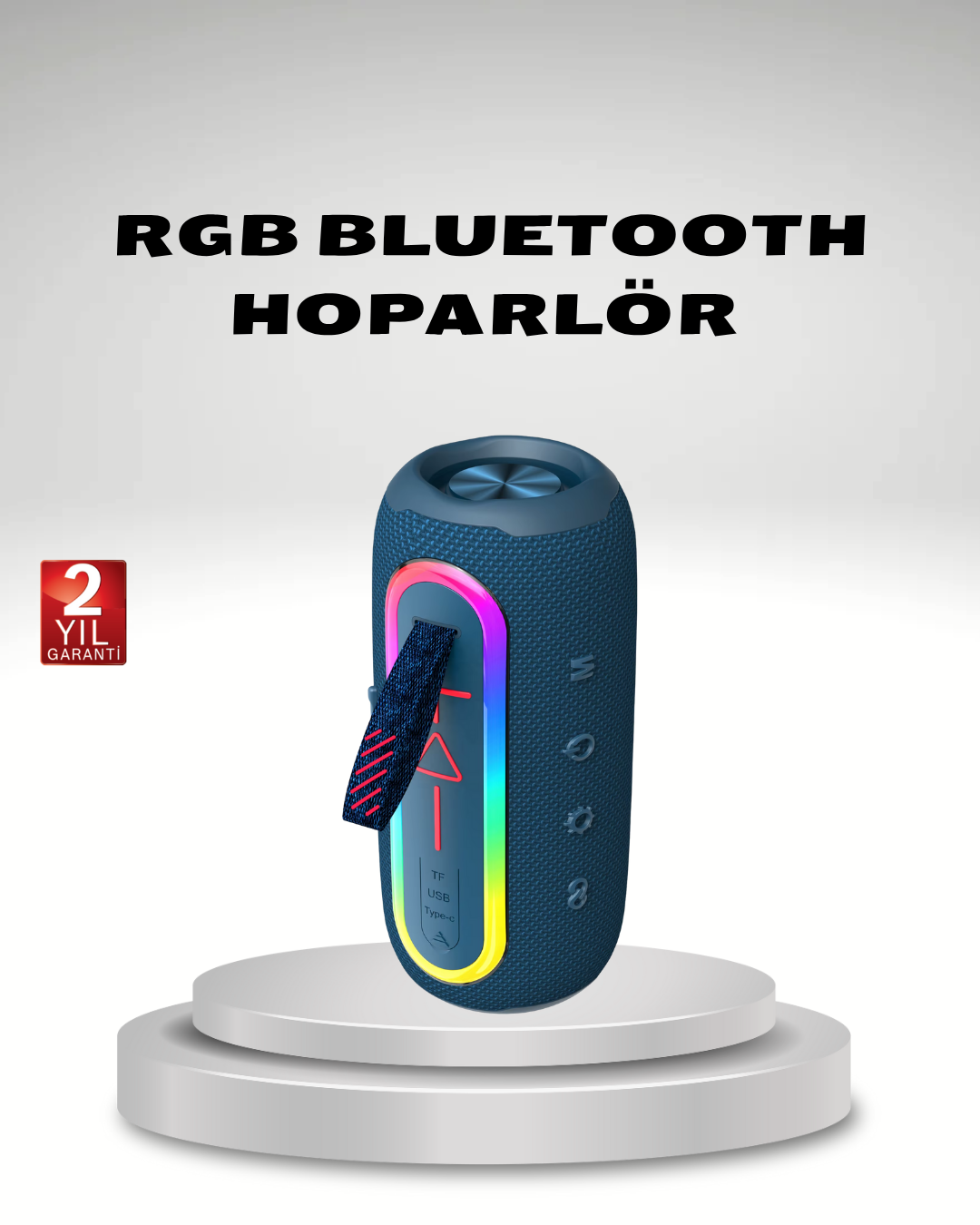 Taşınabilir Mini Bluetooth Hoparlör Güçlü Ses ve Şık Kırmızı Tasarım - Bayi Depom Taşınabilir Mini Bluetooth Hoparlör Güçlü Ses ve Şık Kırmızı Tasarım - Bayi Depom