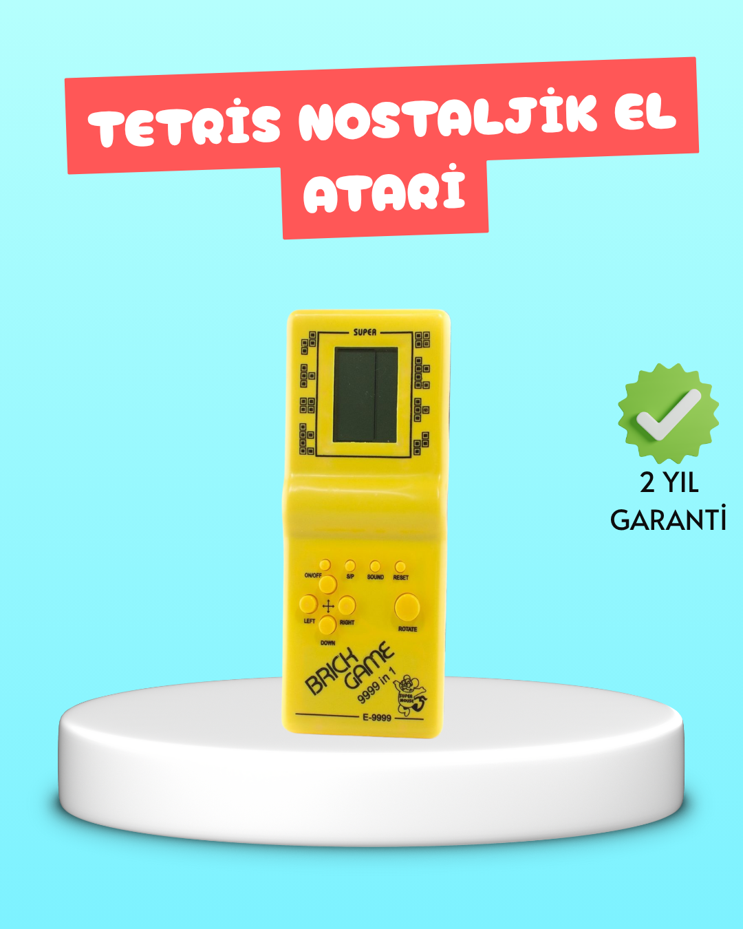 Taşınabilir El Aterisi Gameboy – Klasik Tetris Oyunu, Pil ile Çalışan Mini El Konsolu - Bayi Depom Taşınabilir El Aterisi Gameboy – Klasik Tetris Oyunu, Pil ile Çalışan Mini El Konsolu - Bayi Depom