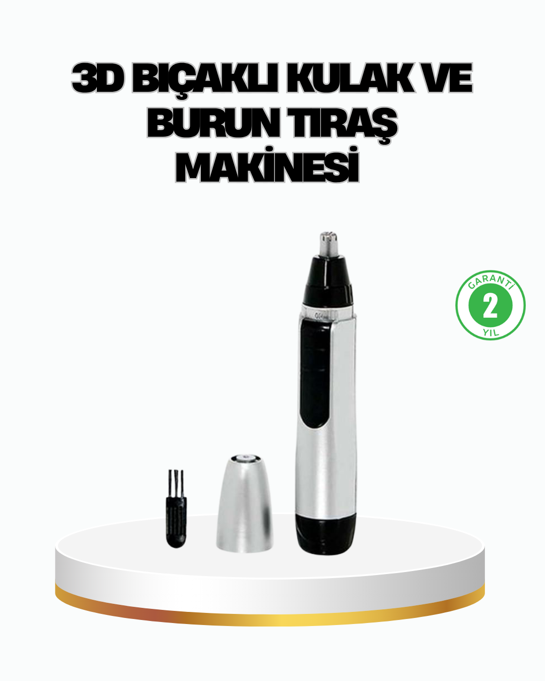 3D Bıçaklı Burun ve Kulak Tıraş Makinesi Pil ile Çalışan Taşınabilir Model - Bayi Depom 3D Bıçaklı Burun ve Kulak Tıraş Makinesi Pil ile Çalışan Taşınabilir Model - Bayi Depom
