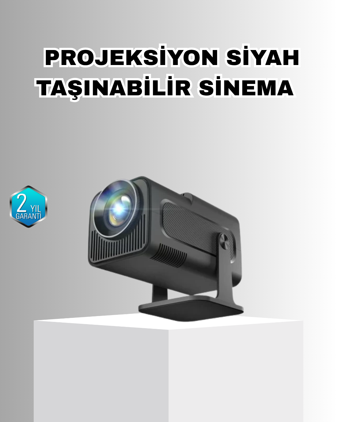 Taşınabilir Akıllı Projeksiyon HDMI USB Uyumlu Oyun Destekli Kompakt - Bayi Depom Taşınabilir Akıllı Projeksiyon HDMI USB Uyumlu Oyun Destekli Kompakt - Bayi Depom