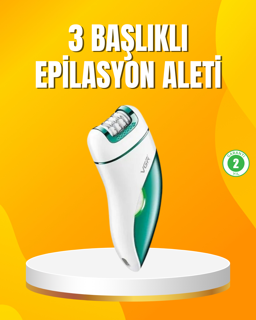 Şarjlı 3’ü 1 Arada VGR Epilatör LED Işıklı Suya Dayanıklı Hassas Bölge Epilasyon Makinesi - Bayi Depom Şarjlı 3’ü 1 Arada VGR Epilatör LED Işıklı Suya Dayanıklı Hassas Bölge Epilasyon Makinesi - Bayi Depom
