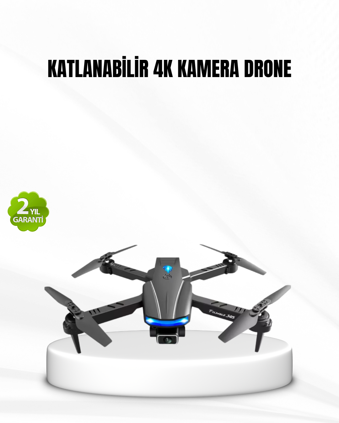 Wi-Fi Bağlantılı 4K Drone Katlanabilir ve 360° Takla Özellikli - Bayi Depom Wi-Fi Bağlantılı 4K Drone Katlanabilir ve 360° Takla Özellikli - Bayi Depom