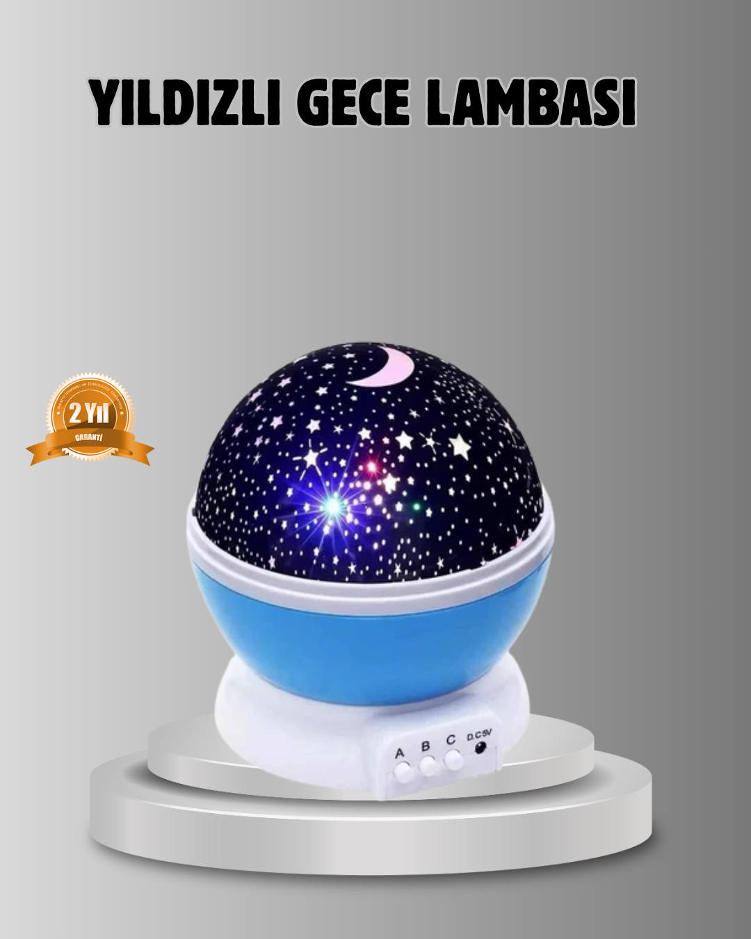 Çocuk Gece Lambası 6 Modlu Renkli LED Enerji Tasarruflu Masal Işığı - Bayi Depom Çocuk Gece Lambası 6 Modlu Renkli LED Enerji Tasarruflu Masal Işığı - Bayi Depom