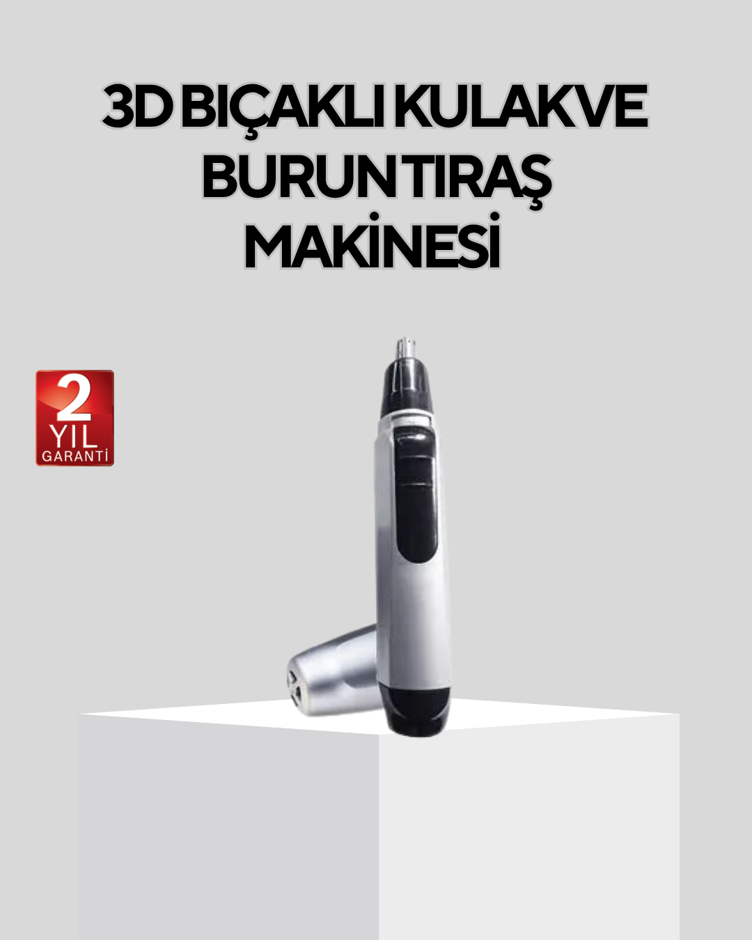 Burun Kulak ve Kaş Tıraş Makinesi 3D Keskin Bıçaklı Pil ile Çalışan - Bayi Depom Burun Kulak ve Kaş Tıraş Makinesi 3D Keskin Bıçaklı Pil ile Çalışan - Bayi Depom