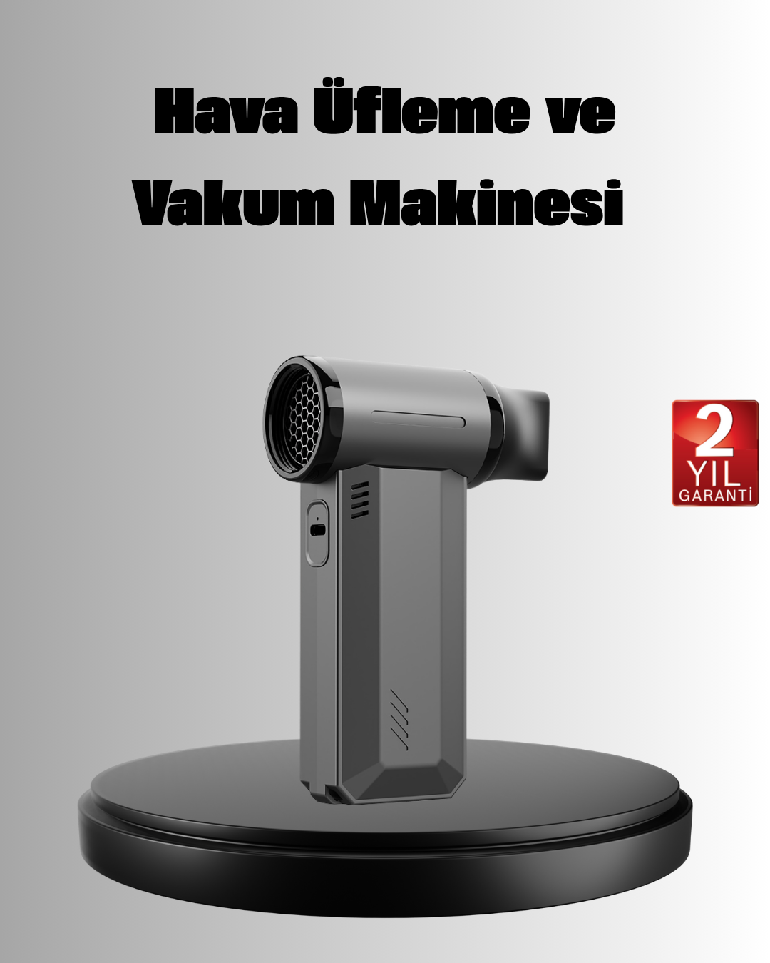 Çok Fonksiyonlu Şarjlı Hava Üfleme ve Vakum Makinesi - Bayi Depom