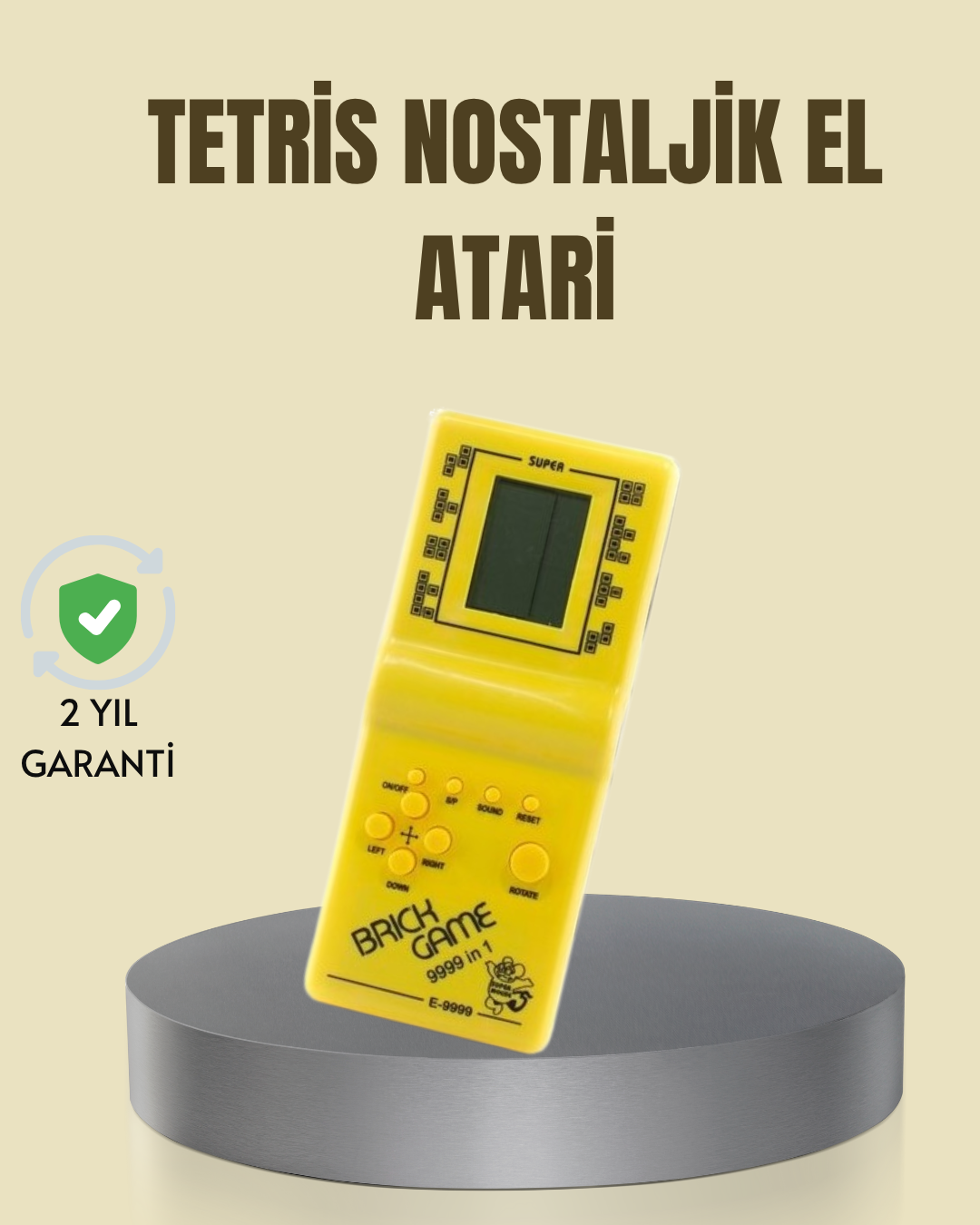 Taşınabilir Tetris Oyunu El Konsolu – Dayanıklı Plastik, Pil ile Çalışan Retro Oyun Aleti - Bayi Depom Taşınabilir Tetris Oyunu El Konsolu – Dayanıklı Plastik, Pil ile Çalışan Retro Oyun Aleti - Bayi Depom