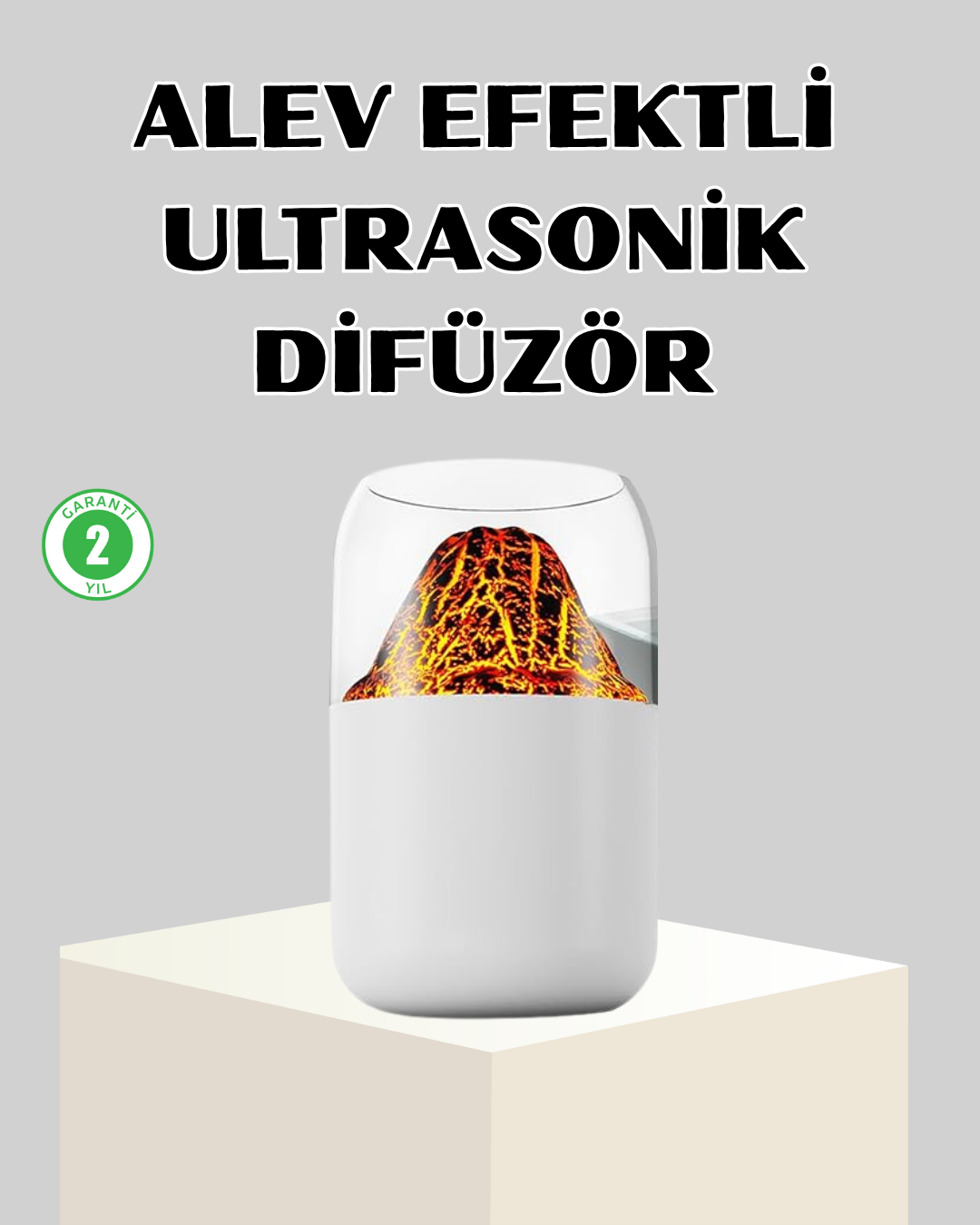 Ultrasonik Alev Efektli Aromaterapi Difüzörü USB Şarjlı ve Otomatik Kapanma Özellikli - Bayi Depom Ultrasonik Alev Efektli Aromaterapi Difüzörü USB Şarjlı ve Otomatik Kapanma Özellikli - Bayi Depom