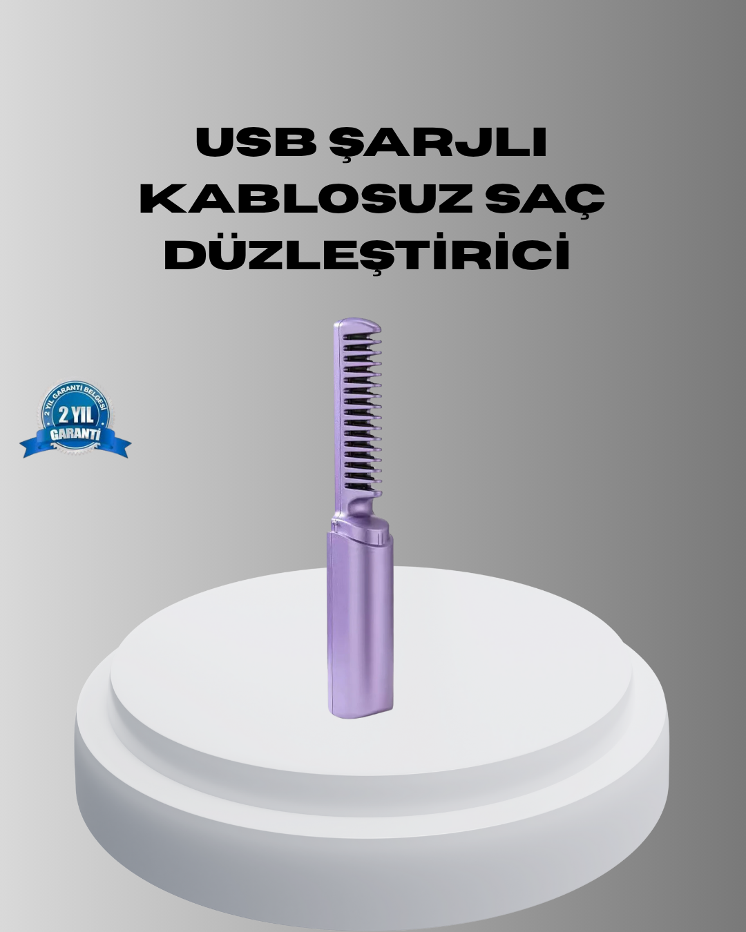 Profesyonel Saç Düzleştirici – Saç Tipine Göre Ayarlanabilir Sıcaklık ve Koruma - Bayi Depom