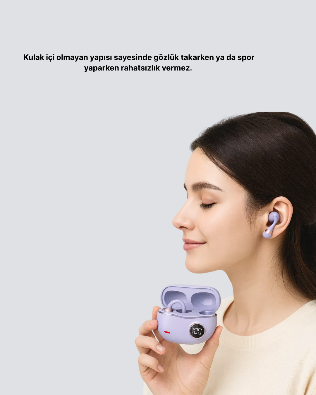 YXG10 Spor Tipi Kulak Arkası Kulaklık Kaymaz Aerodinamik Tasarım - Bayi Depom