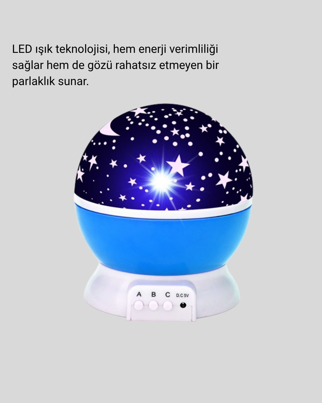 Çocuk Gece Lambası 6 Modlu Renkli LED Enerji Tasarruflu Masal Işığı - Bayi Depom Çocuk Gece Lambası 6 Modlu Renkli LED Enerji Tasarruflu Masal Işığı - Bayi Depom