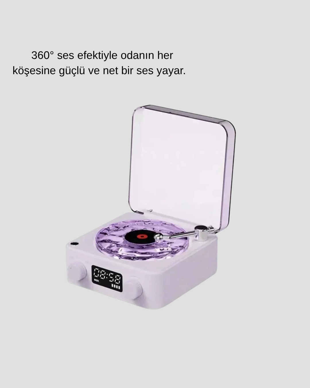 Bluetooth Retro Pikap Hoparlör 360 Derece Ses Projektörlü Gece Lambası Çok Fonksiyonlu - Bayi Depom Bluetooth Retro Pikap Hoparlör 360 Derece Ses Projektörlü Gece Lambası Çok Fonksiyonlu - Bayi Depom