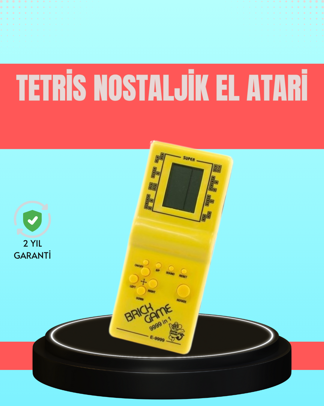 Retro Tetris El Aterisi – Pil ile Çalışan Taşınabilir Mini Oyun Konsolu - Bayi Depom Retro Tetris El Aterisi – Pil ile Çalışan Taşınabilir Mini Oyun Konsolu - Bayi Depom
