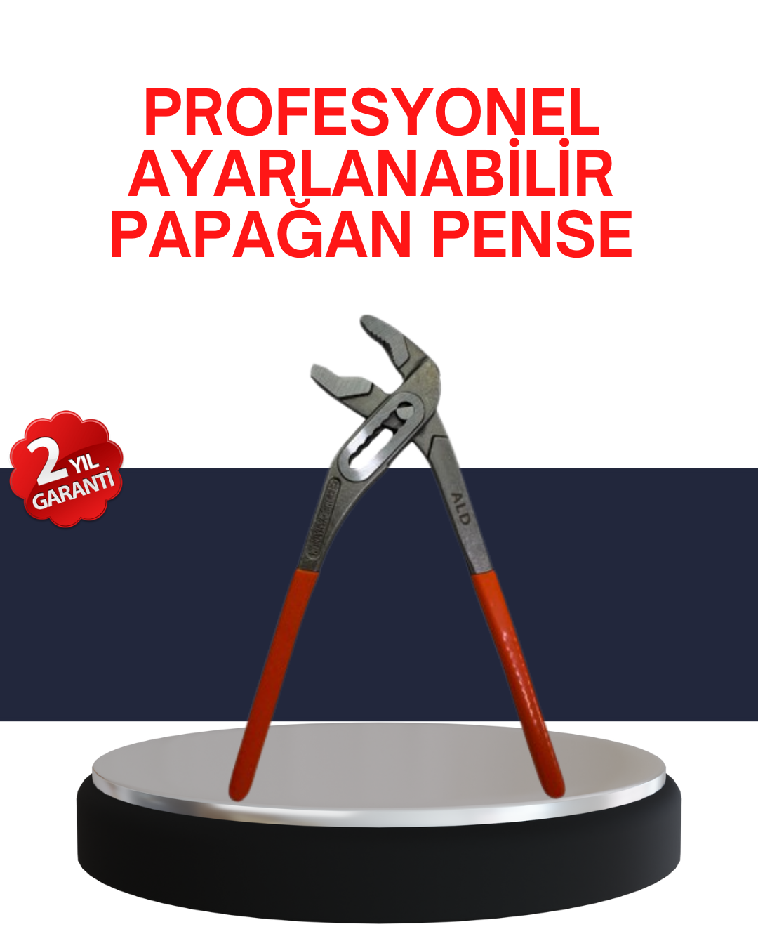 Dayanıklı Çelik Papağan Pense Ergonomik Yalıtımlı Sap - Bayi Depom
