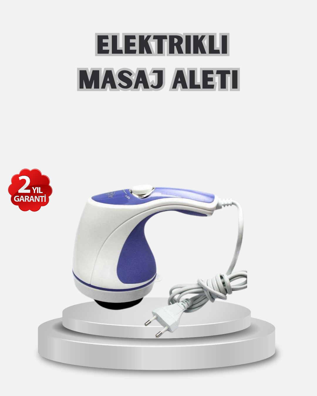 Elektrikli Yağ Yakıcı Masaj Aleti – 5 Başlıklı Selülit ve Vücut Sıkılaştırıcı - Bayi Depom