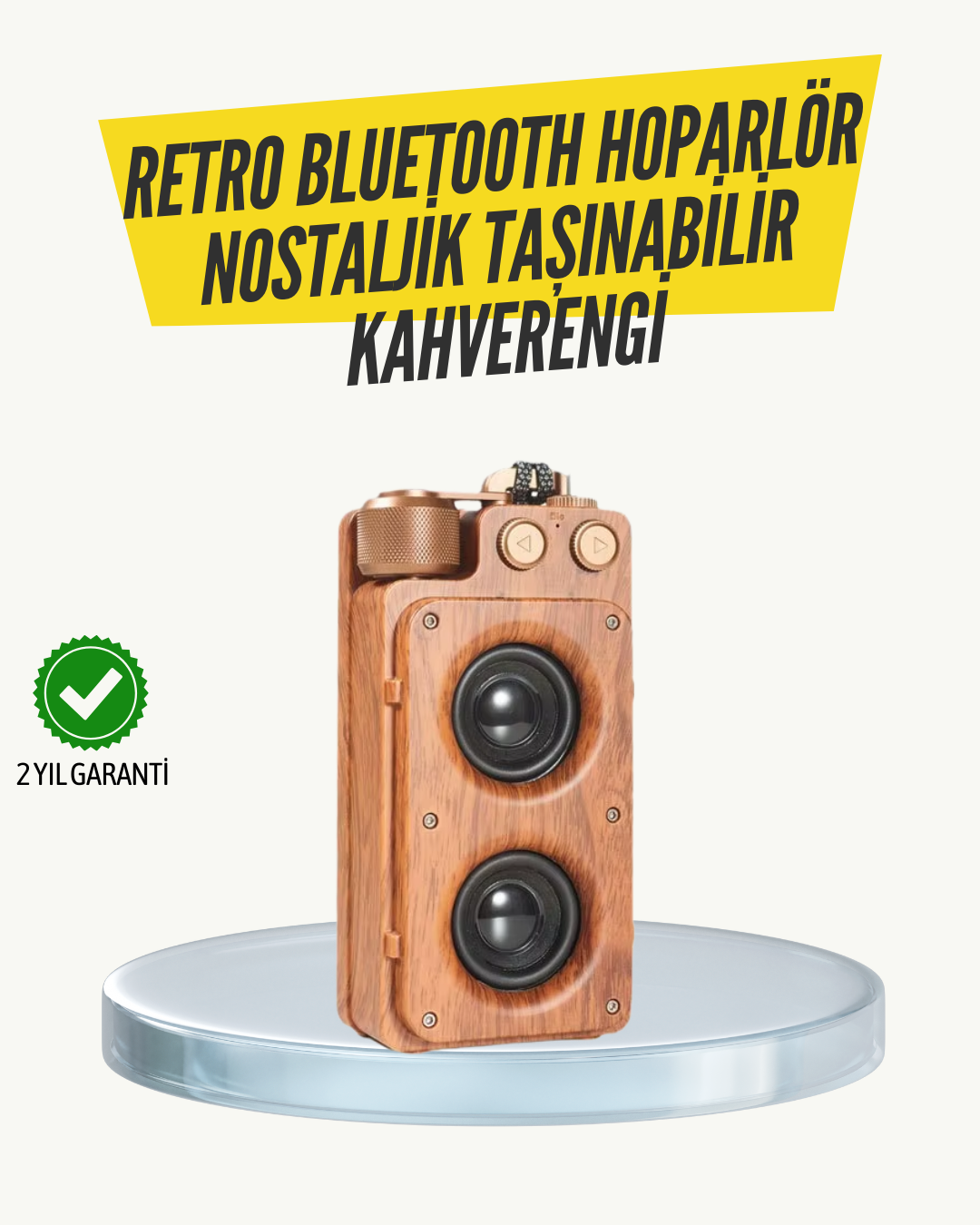 Klasik Görünümlü Bluetooth Hoparlör 360 Derece Stereo ve FM Radyo - Bayi Depom Klasik Görünümlü Bluetooth Hoparlör 360 Derece Stereo ve FM Radyo - Bayi Depom