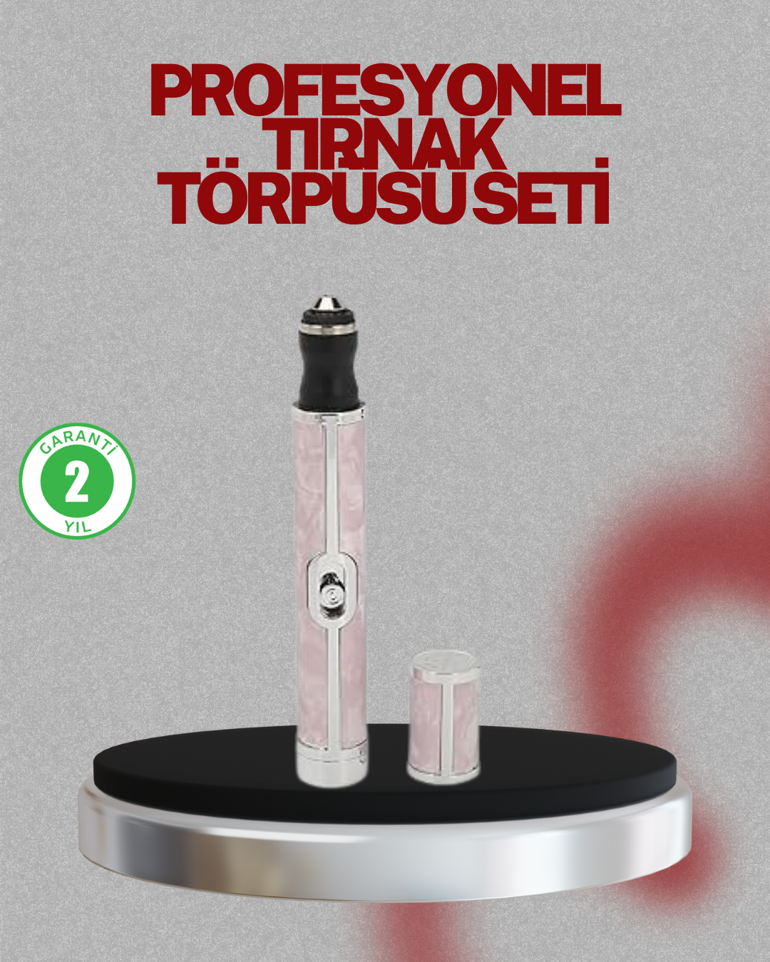 Taşınabilir Elektrikli Tırnak Törpüsü 500 mAh USB Şarjlı Manikür Cihazı - Bayi Depom