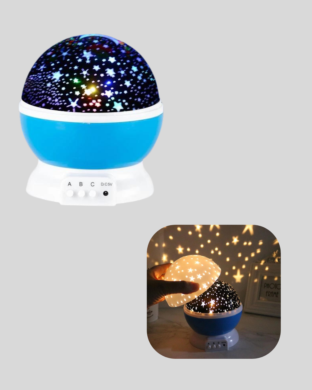 Çocuk Gece Lambası 6 Modlu Renkli LED Enerji Tasarruflu Masal Işığı - Bayi Depom Çocuk Gece Lambası 6 Modlu Renkli LED Enerji Tasarruflu Masal Işığı - Bayi Depom