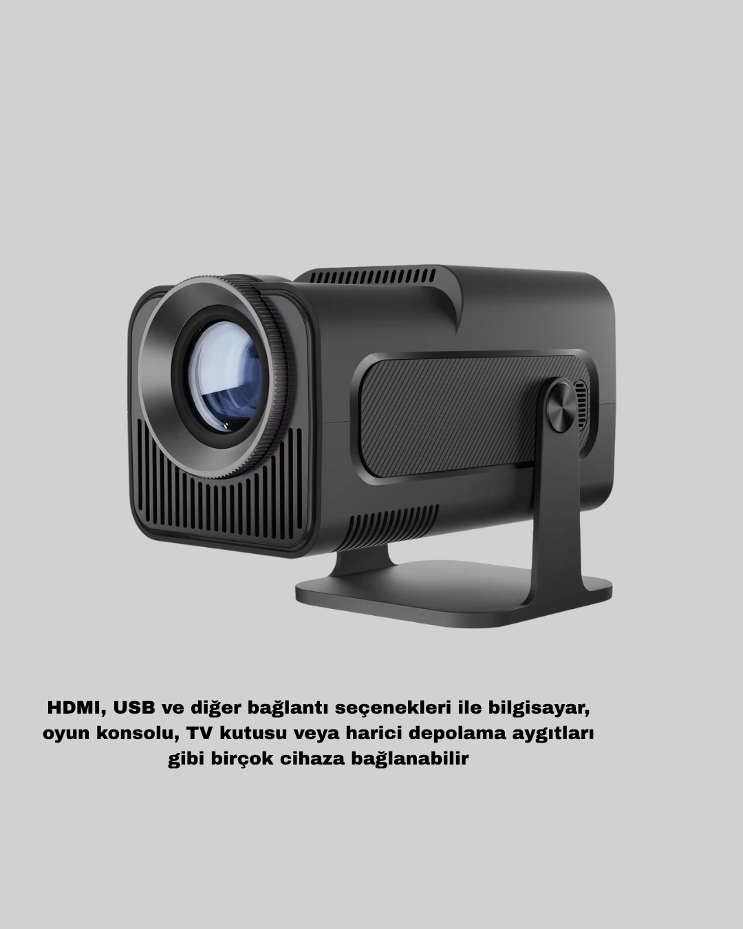 Akıllı Projeksiyon Cihazı HDMI USB Bağlantılı Taşınabilir Enerji Tasarruflu - Bayi Depom Akıllı Projeksiyon Cihazı HDMI USB Bağlantılı Taşınabilir Enerji Tasarruflu - Bayi Depom