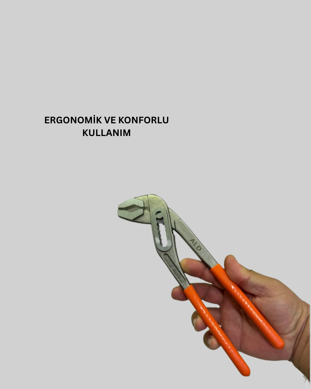 Ayarlanabilir Kurbağacık Pense Boru Anahtarı Çelik Malzeme - Bayi Depom