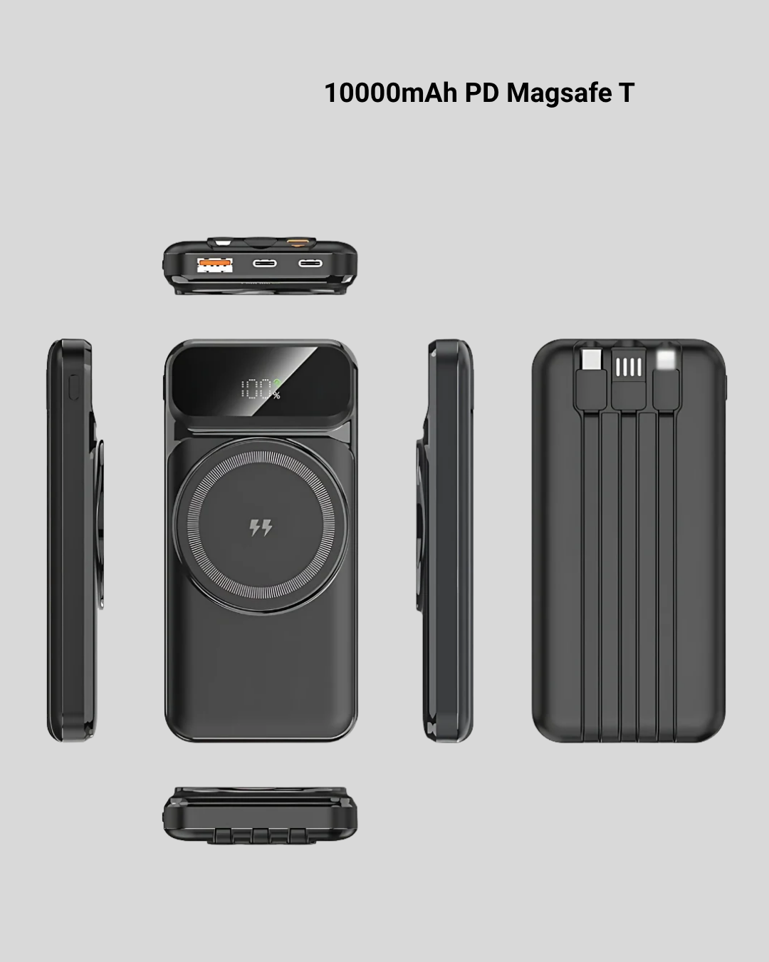 10000 mAh Kablosuz Hızlı Şarj Destekli Powerbank – 15W, PD20W, Type-C Girişli - Bayi Depom 10000 mAh Kablosuz Hızlı Şarj Destekli Powerbank – 15W, PD20W, Type-C Girişli - Bayi Depom
