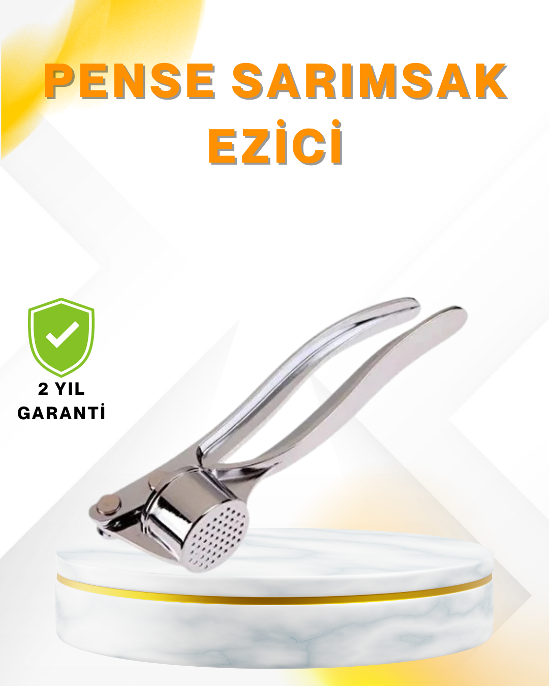 Metal Sarımsak Ezici Ergonomik Tutma ve Güçlü Presleme - Bayi Depom Metal Sarımsak Ezici Ergonomik Tutma ve Güçlü Presleme - Bayi Depom
