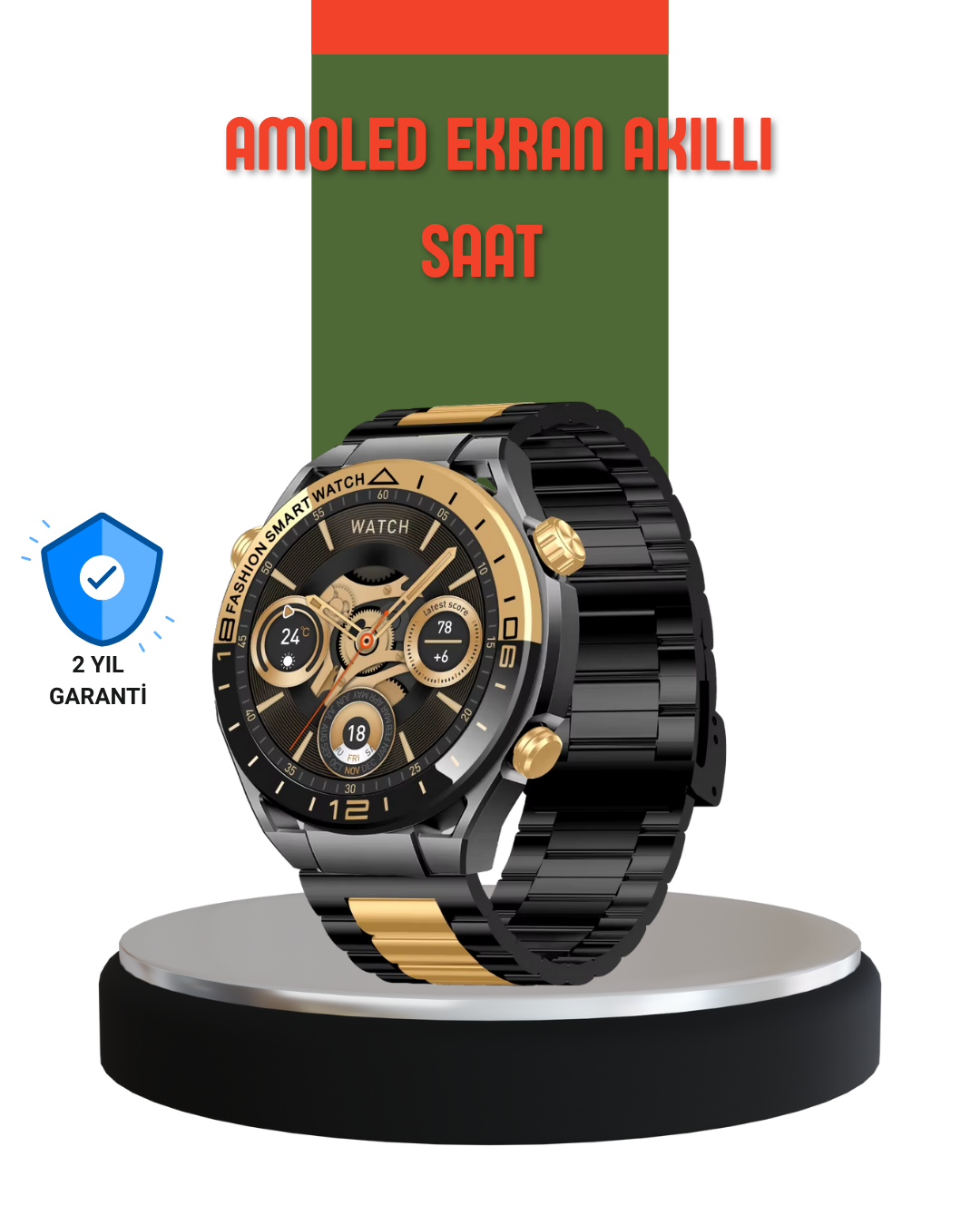 Amoled Ekran Akıllı Saat Bluetooth 5.1 Çağrı Destekli 3 Bileklikli - Bayi Depom Amoled Ekran Akıllı Saat Bluetooth 5.1 Çağrı Destekli 3 Bileklikli - Bayi Depom