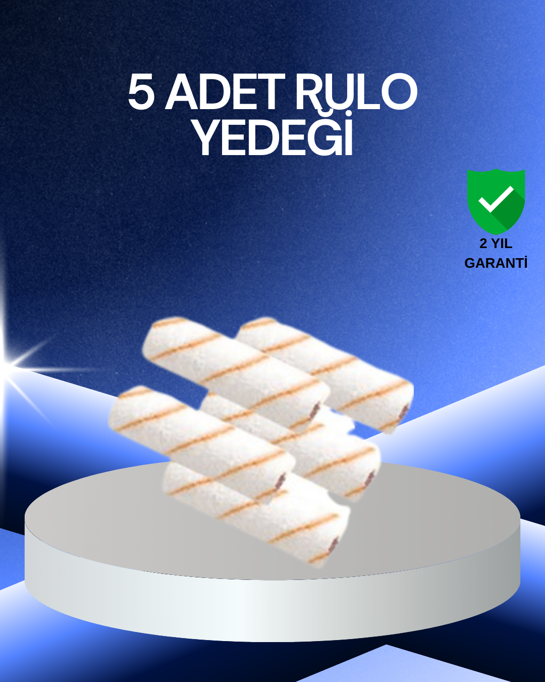 5’li Rulo Boya Seti Küçük Detay Çalışmaları İçin Uygun - Bayi Depom 5’li Rulo Boya Seti Küçük Detay Çalışmaları İçin Uygun - Bayi Depom