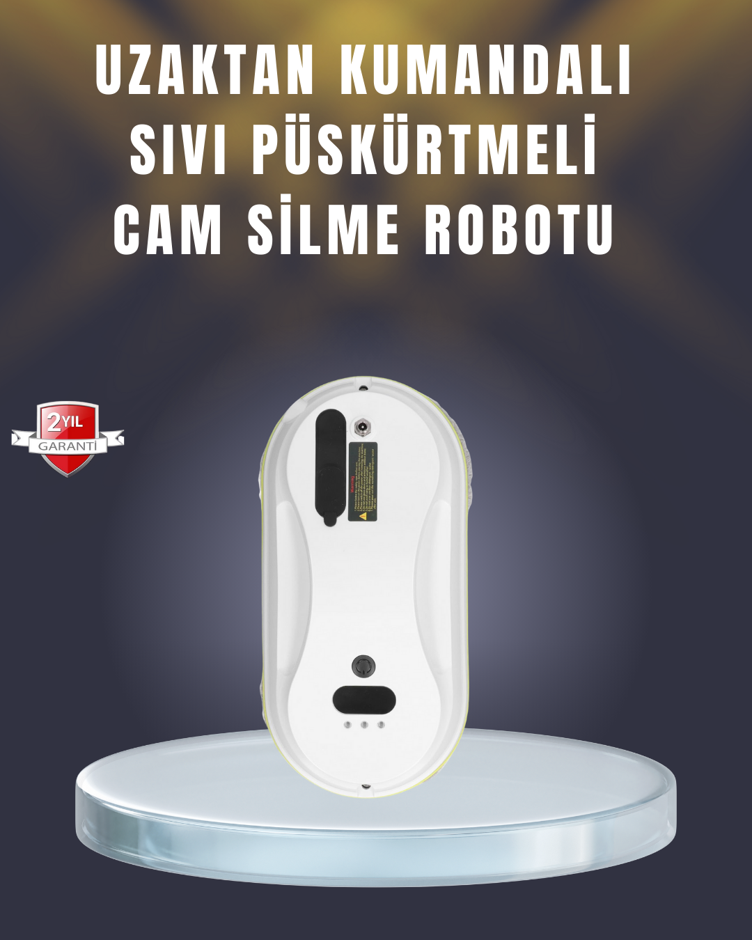 2800 Pa Güçlü Emişli Akıllı Cam Temizleyici Robot - Bayi Depom 2800 Pa Güçlü Emişli Akıllı Cam Temizleyici Robot - Bayi Depom