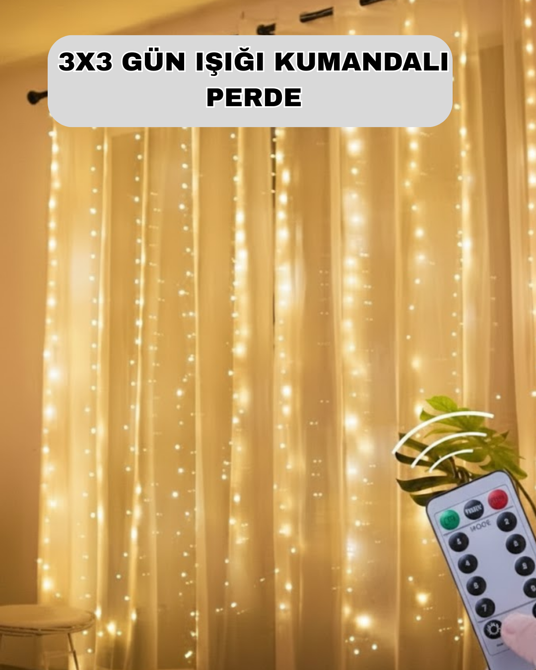 Uzaktan Kumandalı Perde Tipi Günışığı Peri Led Işık Dekorasyon - Bayi Depom Uzaktan Kumandalı Perde Tipi Günışığı Peri Led Işık Dekorasyon - Bayi Depom