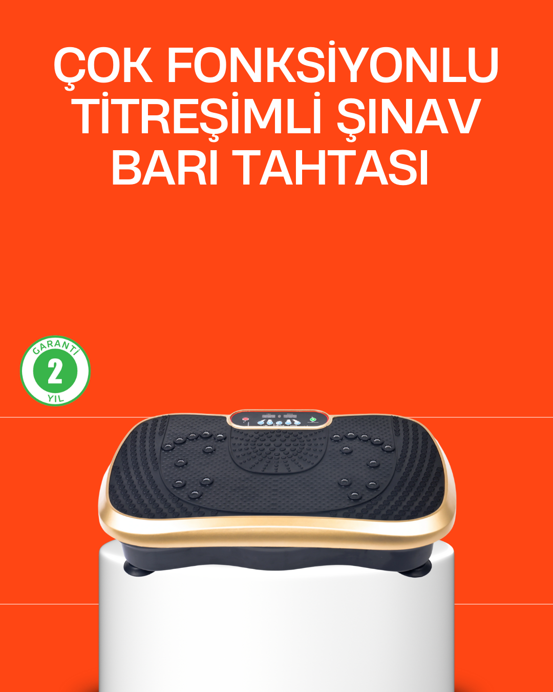 Vücut Şekillendirmeye Yardımcı Titreşimli Spor Platformu - Bayi Depom