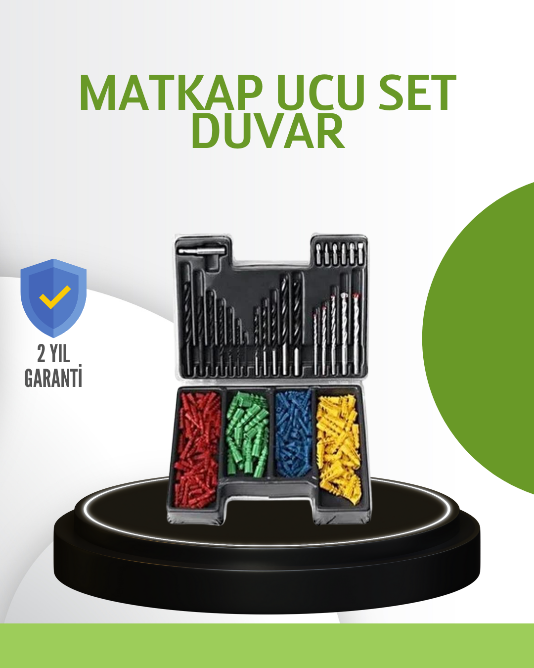 Ahşap Metal Beton Delme Uç Seti Organizerli Karbon Çelik Matkap Ucu - Bayi Depom