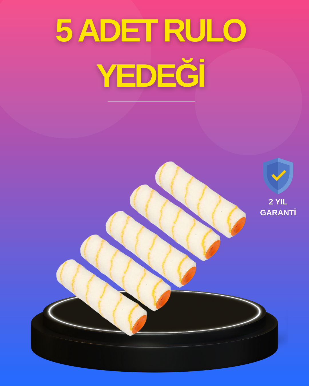 5’li Detay Boya Rulo Takımı Pürüzsüz Yüzey İçin İdeal - Bayi Depom 5’li Detay Boya Rulo Takımı Pürüzsüz Yüzey İçin İdeal - Bayi Depom
