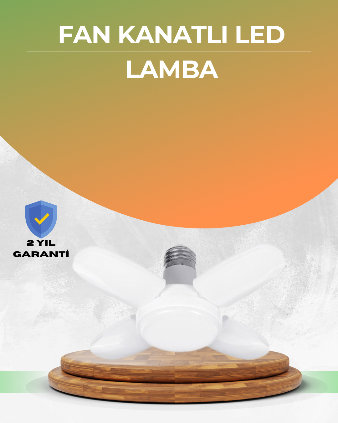 Tasarruflu Pervane LED Ampül 4 Kollu 60 Watt Geniş Alan Aydınlatma - Bayi Depom Tasarruflu Pervane LED Ampül 4 Kollu 60 Watt Geniş Alan Aydınlatma - Bayi Depom