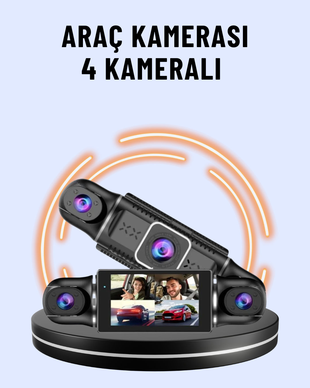 170° Geniş Açı 4 Kameralı Araç Kamerası Hareket Algılamalı - Bayi Depom 170° Geniş Açı 4 Kameralı Araç Kamerası Hareket Algılamalı - Bayi Depom