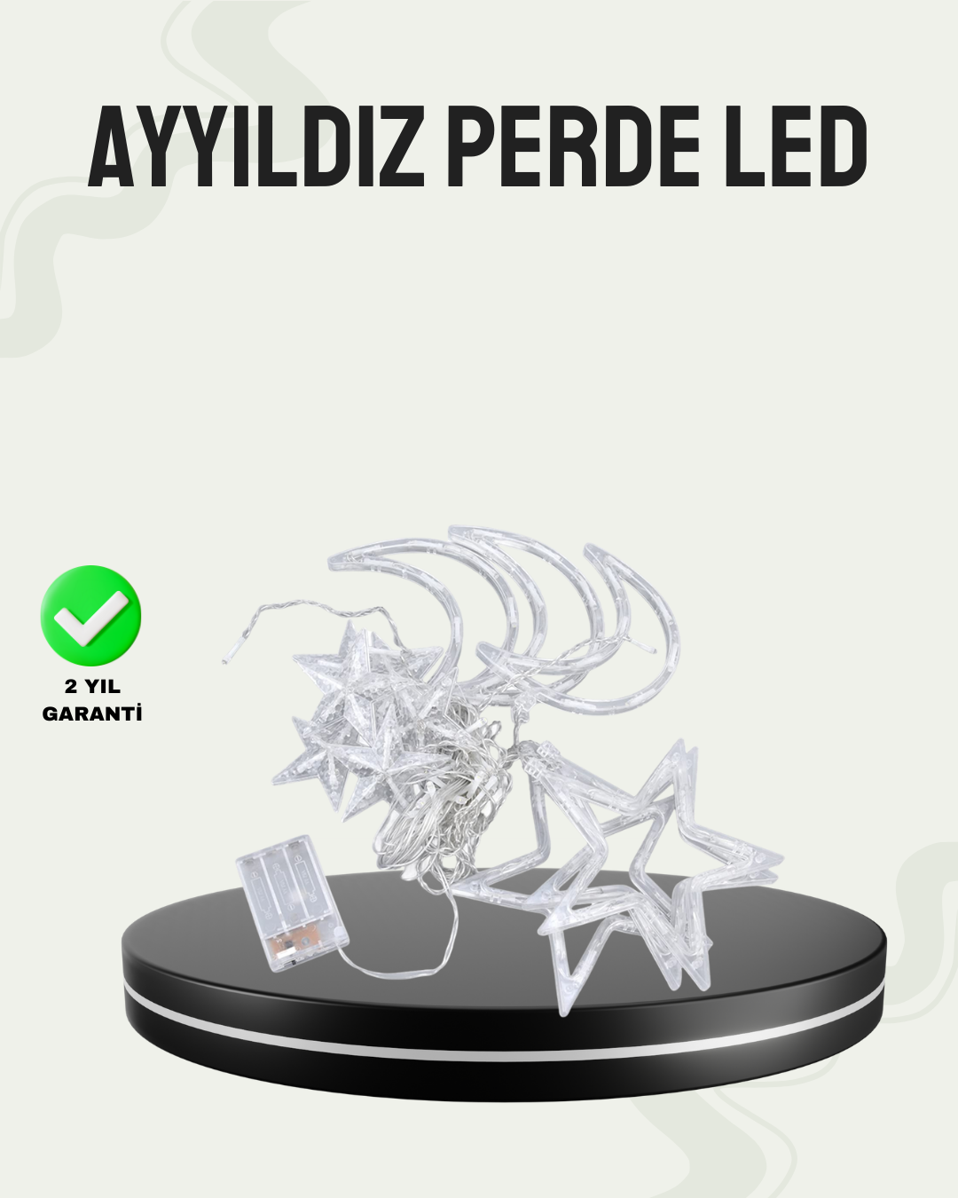 Prizli Yıldız Ay Perde LED Işık Ev ve Organizasyon Dekoru - Bayi Depom Prizli Yıldız Ay Perde LED Işık Ev ve Organizasyon Dekoru - Bayi Depom